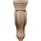 Ekena Millwork 3 7/8"W x 8"D x 13"H Boston Traditional Scroll Corbel, Mahogany COR03X08X13TSGM - alternate 2